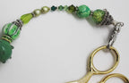 Kelly Clark Studio ~ Tree of Life Scissor Fob, Scissor Find, Lanyard Fob, Keyfob, Purse Fob, Key Chain Charm