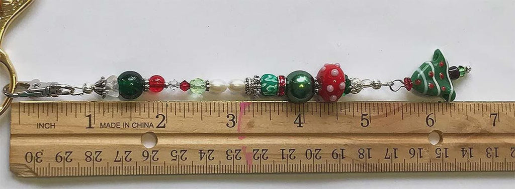 Kelly Clark Studio ~ Oh Christmas Tree Scissor Fob, Scissor Find, Lanyard Fob, Keyfob, Purse Fob, Key Chain Charm