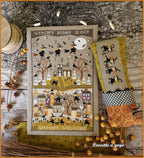 Crocette A Gogo  "Witch's Welcome"  Counted Cross Stitch Chart  Halloween  Pattern Only