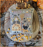 Crocette A Gogo  "The Little Witch"  Counted Cross Stitch Chart  Halloween  Pattern Only