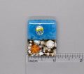 BEAU VERRE ART "Sea Life Fused Glass Needle Minder"  Fused Glass  Magnetic  Needleminder, One-of-a-Kind, Handcrafted 5736