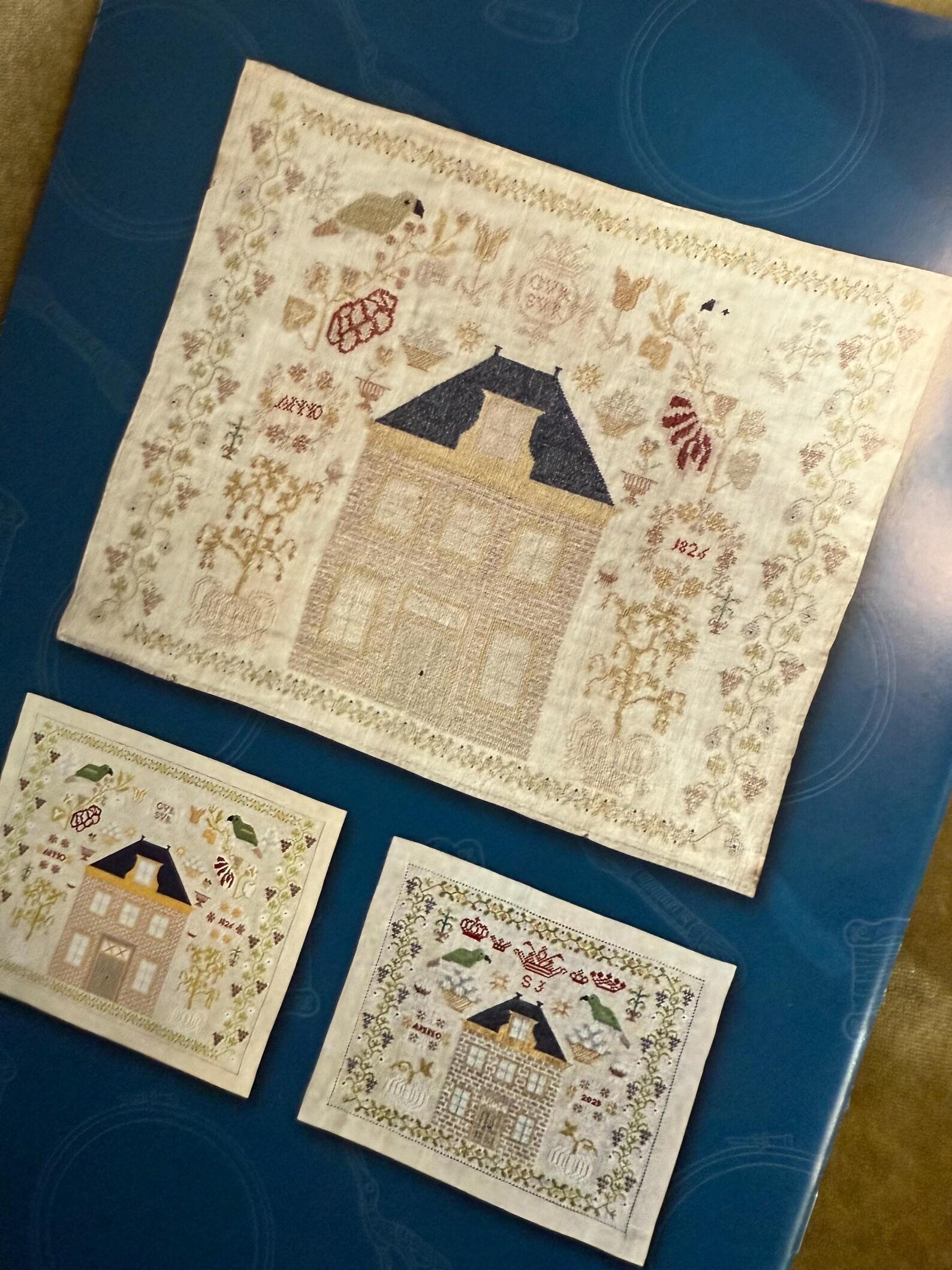 ATELIER SOED IDEE "Big House Anno 1826" Counted Cross Stitch Pattern, Sampler, Chart, Booklet Only