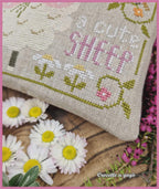 The Little Sheep! by CROCETTE A GOGO  Counted Cross Stitch Pattern  Spring, Flowers, Pattern Only