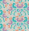 TILDA LAZY DAYS Collection 2019 by Tone Finnanger - Mildred Lilac (oop) - 100% Cotton Fabric, Lazydays, Approx. Size: 74"x 44"