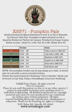 Teresa Kogut Creative Whims "Pumpkin Pals" Counted Cross Stitch Pattern, Chart, Pattern Only