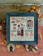 Teresa Kogut Creative Whims "My Dear" Counted Cross Stitch Pattern, Autumn, Chart, Pattern Only