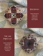 TERESA KOGUT "Land That I Love   Biscornu Book"  Counted Cross Stitch Pattern  10 Designs  Pattern Only