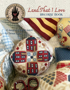 TERESA KOGUT "Land That I Love   Biscornu Book"  Counted Cross Stitch Pattern  10 Designs  Pattern Only