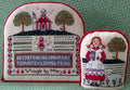 THE NEEDLE'S NOTION "Mary's Schoolgirl Sampler" Counted Cross Stitch Pattern, Chart, Pattern Only