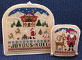 THE NEEDLE'S NOTION "Christmas Chalet" Counted Cross Stitch Pattern, Chart, Pattern Only