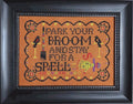ROSEWOOD MANOR "Stay A Spell" Counted Cross Stitch Pattern, Chart, Needlework Marketplace 2025, Pattern Only