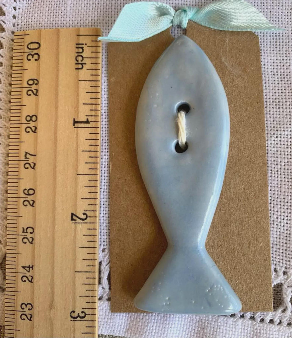 Rovaris ~ Ceramic Sea Buttons, Starfish, Anchor, Shell and Fish, Handcrafted and Imported from Samone, Italy