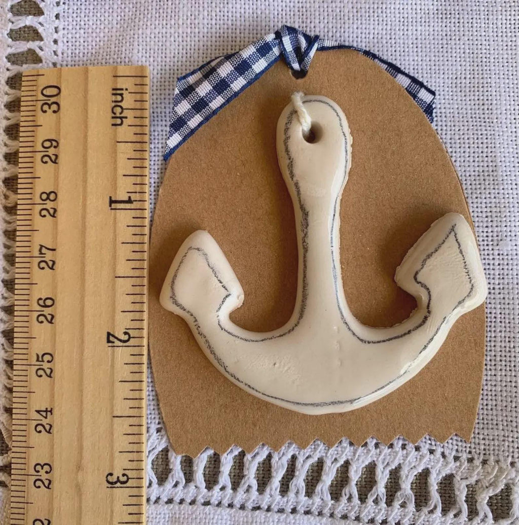 Rovaris ~ Ceramic Sea Buttons, Starfish, Anchor, Shell and Fish, Handcrafted and Imported from Samone, Italy