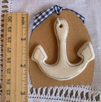 Rovaris ~ Ceramic Sea Buttons, Starfish, Anchor, Shell and Fish, Handcrafted and Imported from Samone, Italy