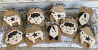 Rovaris ~ Ceramic Sheep Button, Handcrafted and Imported from Samone, Italy