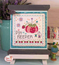CHERRY BLOSSOMS "Pin Keeper" Counted Cross Stitch Pattern, Chart, Paper Pattern
