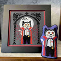 DECEMBER STITCHES "Midnight Cat" Counted Cross Stitch Pattern, Needlework Marketplace 2025, Pattern Only