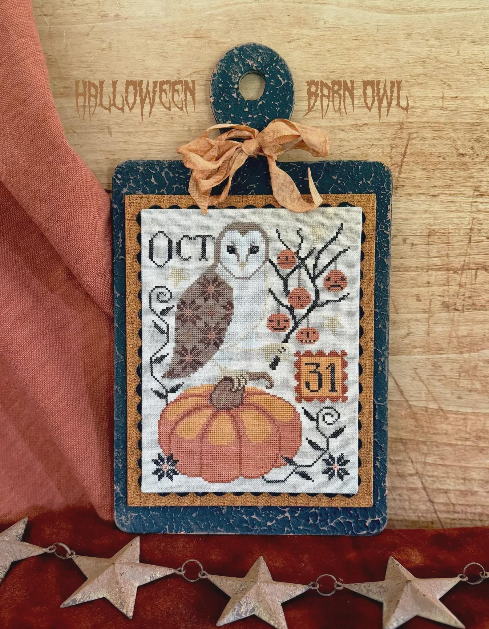 Teresa Kogut Creative Whims "Hello Midnight" Counted Cross Stitch Pattern, Booklet, 8 Spooktacular Designs, Pattern Only