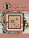 Teresa Kogut Creative Whims "New Beginnings" Counted Cross Stitch Pattern, Sampler, Chart, Pattern Only