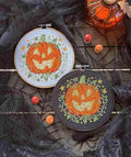 LOVE POPPET "Pumpkin and Stars"  Counted Cross Stitch  Needlework Marketplace 2025, Pattern Only