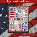 SHANNON CHRISTINE DESIGNS "Home Of The Free" Counted Cross Stitch Pattern, Chart, Pattern Only