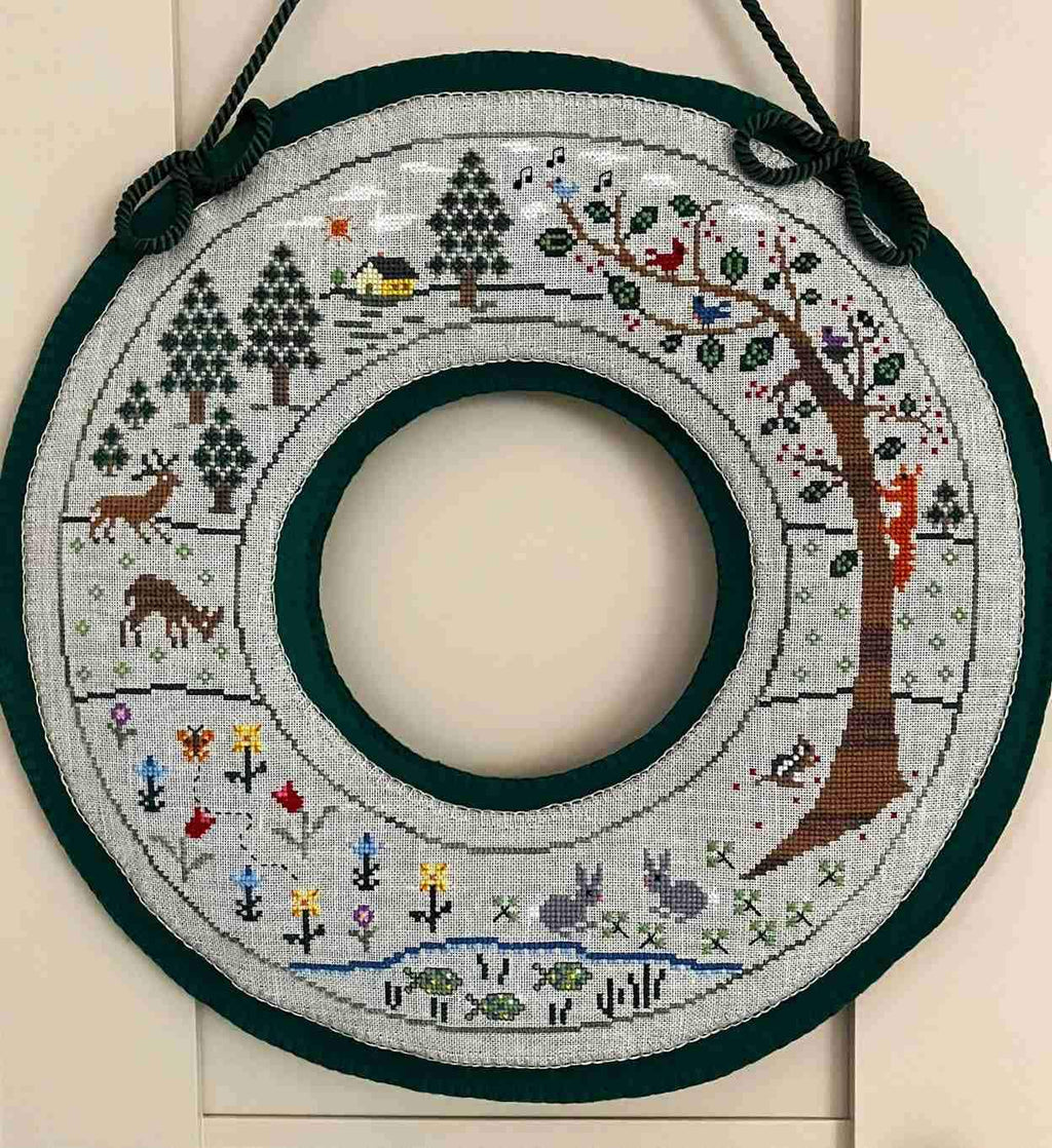 THE NEEDLE'S NOTION "Song of The Forest" Counted Cross Stitch Pattern, Needlework Marketplace 2025 Release, Pattern Only