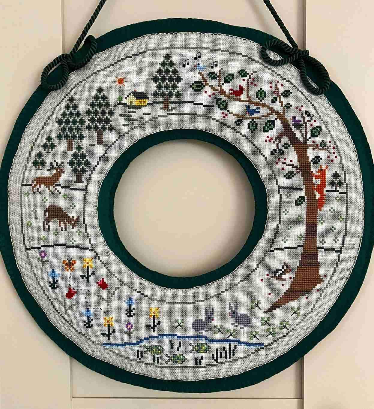 THE NEEDLE'S NOTION "Song of The Forest" Counted Cross Stitch Pattern, Needlework Marketplace 2025 Release, Pattern Only