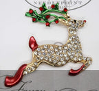 Kelly Clark Studio ~ Reindeer Needle Minder, Needle Dock, Canvas Magnet, Needle Garage, Needleminder