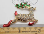 Kelly Clark Studio ~ Reindeer Needle Minder, Needle Dock, Canvas Magnet, Needle Garage, Needleminder