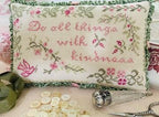 JBW DESIGNS "With Kindness" Counted Cross Stitch Pattern, Needlework Marketplace 2025, Pattern Only