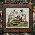 LOLA CROW "Acorns And Friends" Counted Cross Stitch Pattern, Needlework Marketplace 2025, Chart, Pattern Only