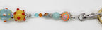 Kelly Clark Studio ~ Toucan Scissor Fob, Scissor Find, Lanyard Fob, Key Fob, Purse Fob, Key Chain Charm.