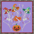 ALESSANDRA ADELAIDE NEEDLEWORKS "Black Hole Disco" Counted Cross Stitch Pattern, Halloween, Pattern Only
