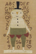 TERESA KOGUT Creative Whims "Stu Snowman"  Counted Cross Stitch Pattern  Sampler, Pattern Only