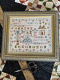 Pansy Patch Quilts & Stitchery "Serenity" Counted Cross Stitch, Needlework Marketplace 2025, Pattern Only