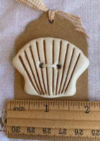 Rovaris ~ Ceramic Sea Buttons, Starfish, Anchor, Shell and Fish, Handcrafted and Imported from Samone, Italy
