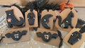 Rovaris ~ Ceramic Halloween Button, Handcrafted and Imported from Samone, Italy