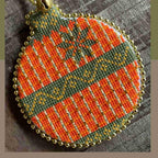 DECEMBER STITCHES "Festive Baubles - Set of 2" Counted Cross Stitch Pattern, Needlework Marketplace 2025, Pattern Only