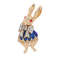 KINGSLAND NEEDLE MINDERS ~ Rabbit w Bow Tie Needle Minder, Needle Dock, Canvas Magnet, Needle Garage, Needleminder