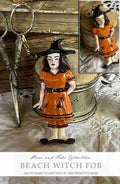 The PRIMITIVE HARE "Beach Witch Fob" Handmade in Italy ~ Needlework Marketplace 2025