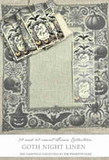 The PRIMITIVE HARE "Goth Night 36ct Linen" Handmade in Italy ~ Needlework Marketplace 2025