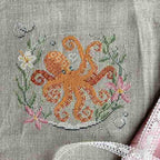 LOVE POPPET "Octopus Bubble"  Counted Cross Stitch  Needlework Marketplace 2025, Pattern Only