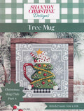 SHANNON CHRISTINE DESIGNS "Tree Mug" Counted Cross Stitch Pattern, Christmas Mug Club, Chart, Pattern Only