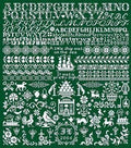 LONG DOG SAMPLERS "Bristol Fashion"  Counted Cross Stitch Pattern  Sampler, Pattern Only