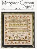 LA~D~DA "Margaret Cottam Aged 9"  Counted Cross Stitch Pattern  Halloween, Autumn, Pattern Only
