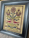 THREE SHEEP STUDIO "1750 Lancaster County Fraktur" Design by Rose Clay, Counted Cross Stitch Pattern, Chart, Pattern Only