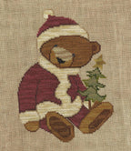 TERESA KOGUT "Santa Bear"  Counted Cross Stitch Pattern  Winter, Christmas, Pattern Only
