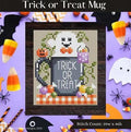 SHANNON CHRISTINE DESIGNS "Trick or Treat Mug" Counted Cross Stitch Pattern, Chart, Pattern Only