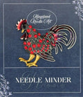 KINGSLAND NEEDLE MINDER ~ Red Rooster Needle Minder, Needle Dock, Needle Nanny, Canvas Magnet, Needle Garage, Needleminder