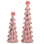 Christmas Trees ~ 18" Red & White Ribbon Candy w/Sprinkles Set of 2 ~ Christmas K121 ~ Free Shipping ~ New for 2025